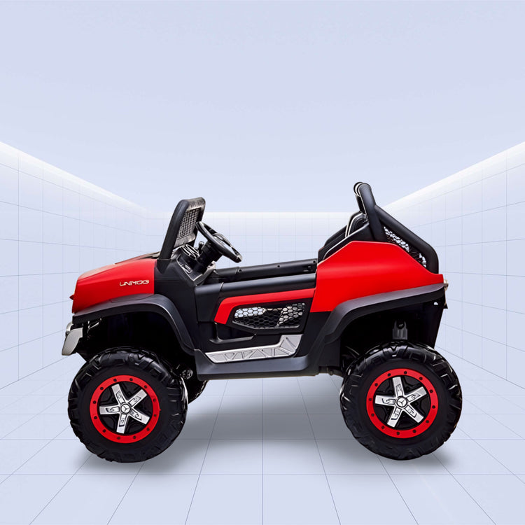 Mercedes-Benz Unimog Kids Ride-On Jeep – 4X4 Electric UTV with Remote Control (RED)