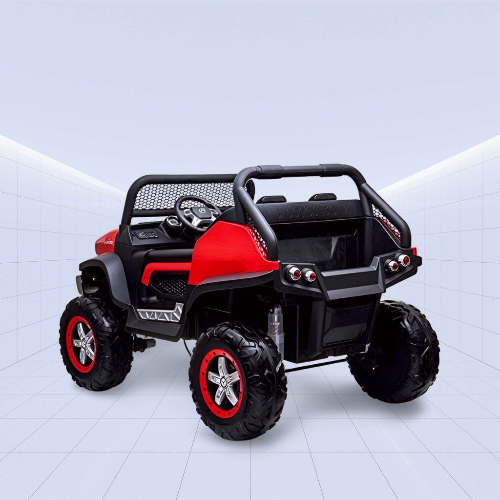 Mercedes-Benz Unimog Kids Ride-On Jeep – 4X4 Electric UTV with Remote Control (RED)