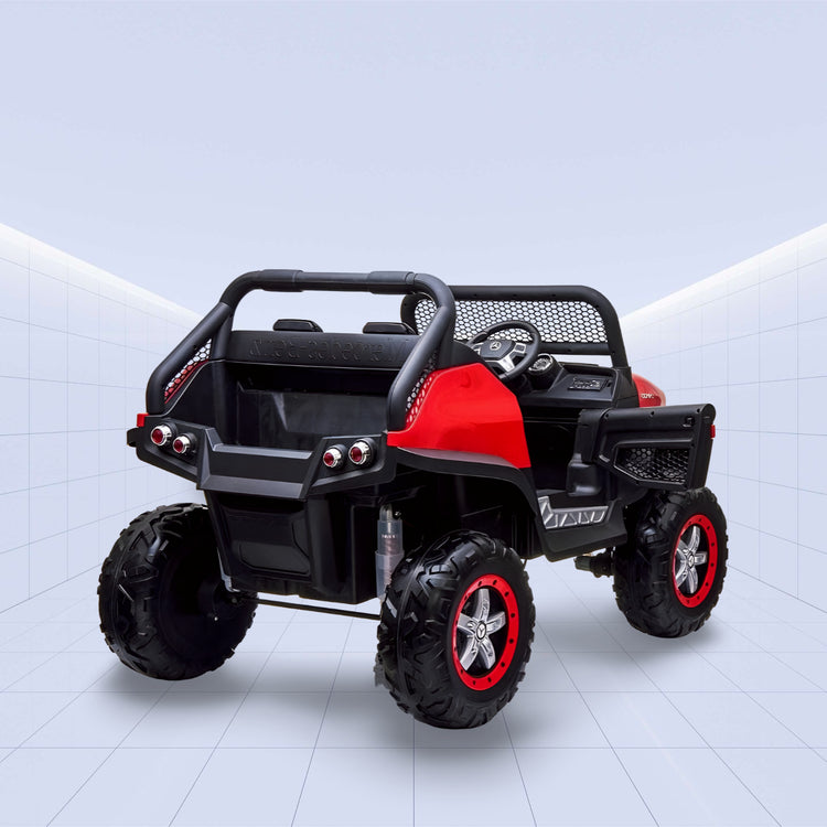 Mercedes-Benz Unimog Kids Ride-On Jeep – 4X4 Electric UTV with Remote Control (RED)