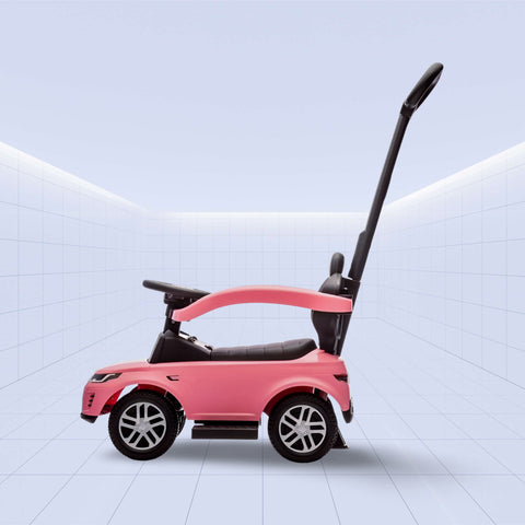 Land Rover Discovery 3-in-1 Licensed Push Car – Ride in Style and Safety (PINK)
