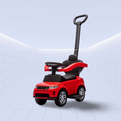 Land Rover Discovery 3-in-1 Licensed Push Car – Ride in Style and Safety (RED)