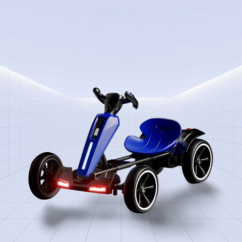Stylish Electric Drift Kart for Kids with Remote Control (BLUE)