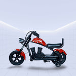 24V Retro-Styled 24V Kids Electric Chopper Bike with Powerful 180W Motor (RED)