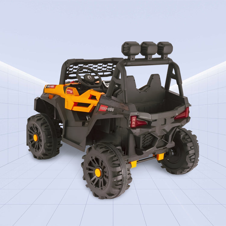 Mini Off-Road Explorer – 12V Ride-On Adventure Car with Remote Control (ORANGE)