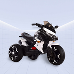 Kids’ High-Performance Electric Ride-On Motorcycle – The Ultimate Gift for Little Speedsters (White)