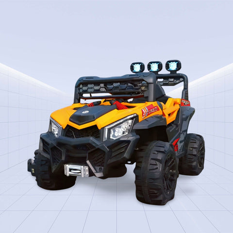 Mini Off-Road Explorer – 12V Ride-On Adventure Car with Remote Control (ORANGE)