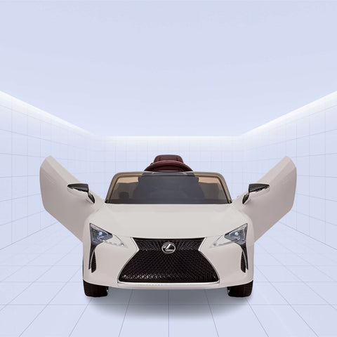 Lexus SportsX Electric Ride-on Sports Car for Kids - 12V (WHITE)