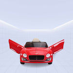 12v Luxury Ride-On Bentley Convertible for Kids (Red) Edition