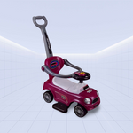 Delight in Every Ride: Multifunctional Children's Ride-On Car with Lights and Music (Purple)