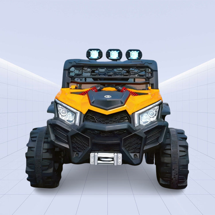 Mini Off-Road Explorer – 12V Ride-On Adventure Car with Remote Control (ORANGE)