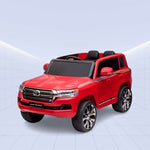 "Toyota Land Cruiser 12V Kids Electric Ride-On SUV – Luxury and Adventure in One"(RED)