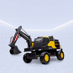 12V Volvo Licensed Ride-On Excavator - The Ultimate Construction Experience for Kids! (YELLOW)