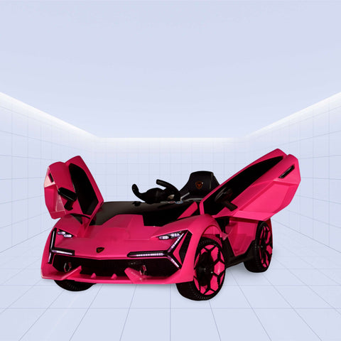 Lamborghini NEL-603 Ride-on Sports Racing Car for Kids - 12V (PINK)