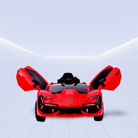 Lamborghini NEL-603 Ride-on Sports Racing Car for Kids - 12V (RED)