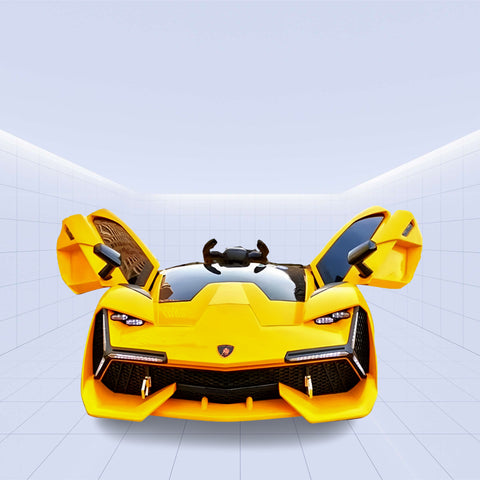 Lamborghini NEL-603 Ride-on Sports Racing Car for Kids - 12V (YELLOW)