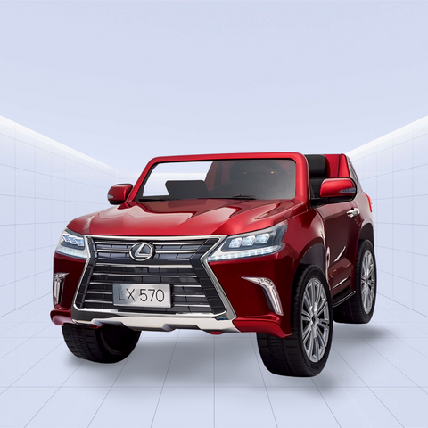 Lexus LX 570 Licensed Ride-On Car for Kids: The Ultimate Luxury Experience on Wheels (Red)