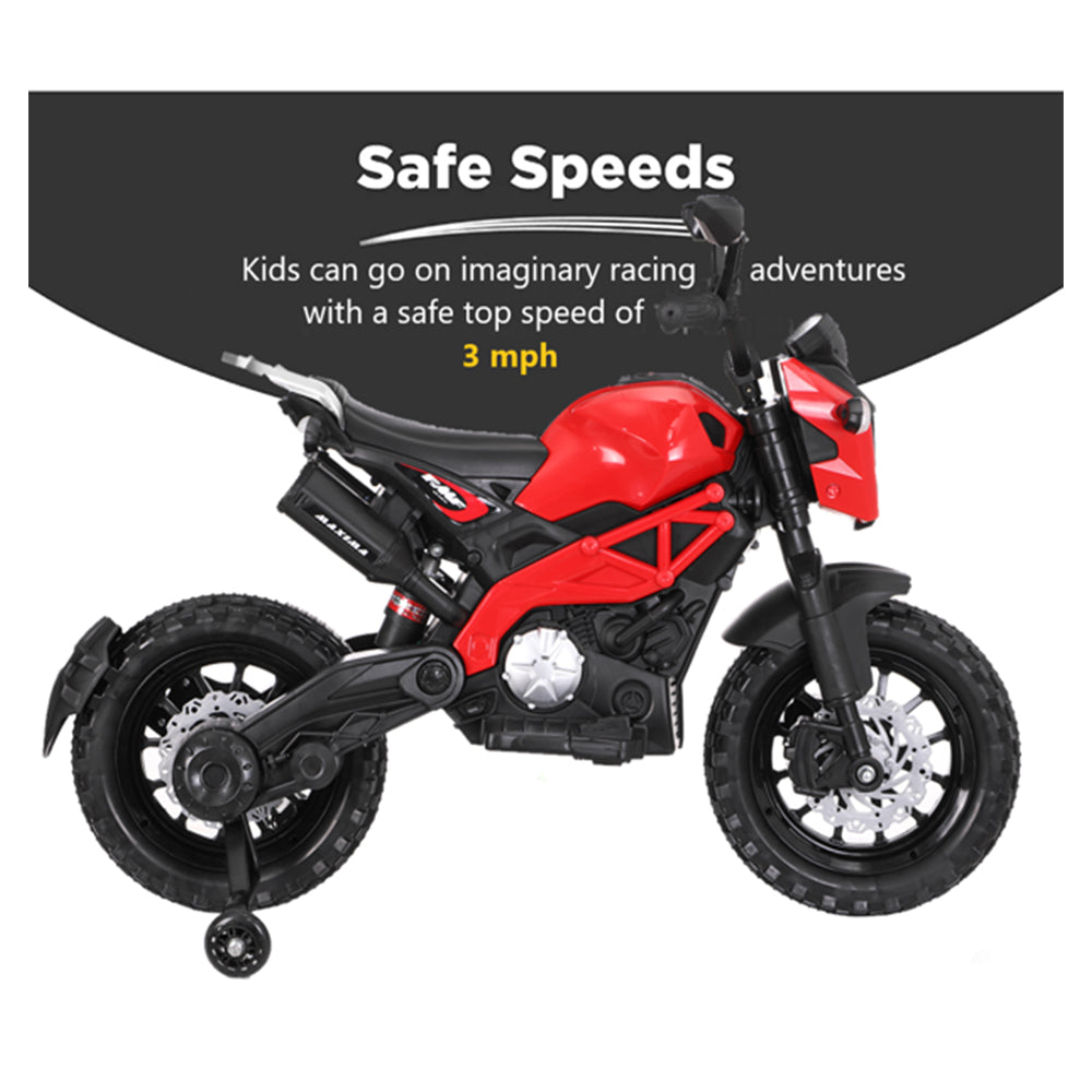 KTM Model Kids Ride on Electric Bike for Kids 12V Battery Operated