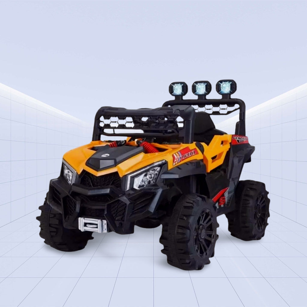 Mini Off-Road Explorer – 12V Ride-On Adventure Car with Remote Control (ORANGE)