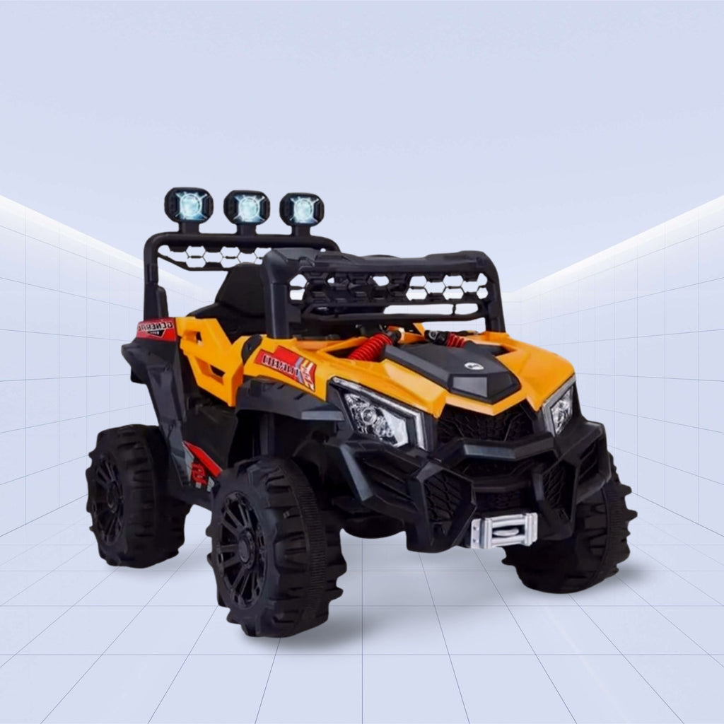 Mini Off-Road Explorer – 12V Ride-On Adventure Car with Remote Control (ORANGE)