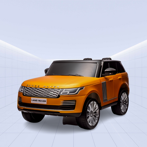 Luxury Big Range Rover HSE Ride-On Car for Kids Double Seater Painted Color (Orange)