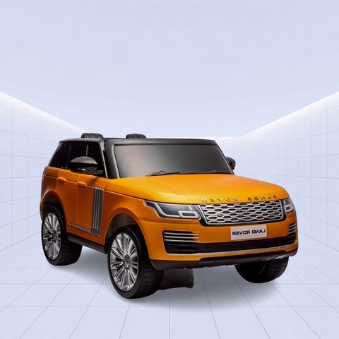 Luxury Big Range Rover HSE Ride-On Car for Kids Double Seater Painted Color (Orange)