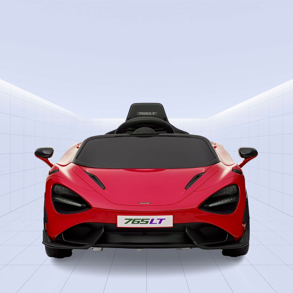 McLaren 765 LT 12V 4x Wheel Ride on Toys for Kids ( RED)