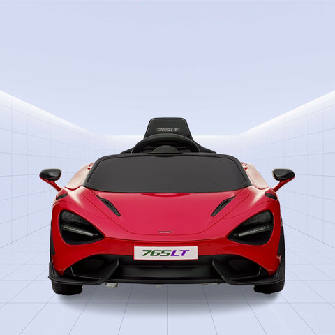 McLaren 765 LT 12V 4x Wheel Ride on Toys for Kids ( RED)