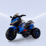 Kids’ High-Performance Electric Ride-On Motorcycle – The Ultimate Gift for Little Speedsters (Blue)