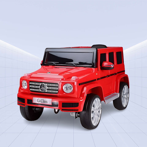 Licensed Mercedes G63 4x4 12V Kids Ride-on SUV / Car (RED)
