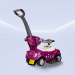 Delight in Every Ride: Multifunctional Children's Ride-On Car with Lights and Music (Purple)