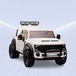 12V Ford F-450 Licensed Kids’ Ride-On: Where Adventure Meets Luxury"(WHITE)