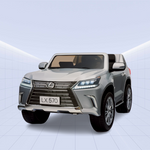Lexus LX 570 Licensed Ride-On Car for Kids: The Ultimate Luxury Experience on Wheels (Silver)