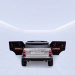Luxury Big Range Rover HSE Ride-On Car for Kids Double Seater Painted Color (Silver)
