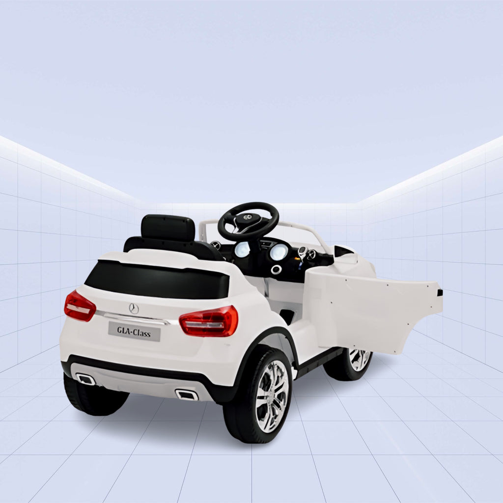 "Mercedes GLA-Class 12V Kids Ride-On Car – Luxury, Fun, and Adventure in One"(WHITE)