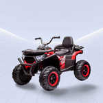 Aventura Monster ATV Ride-On for Kids – The Ultimate Off-Road Adventure Experience (Red)